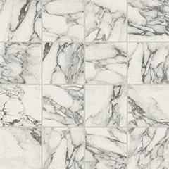 Мозаика Casa Dolce Casa Stones Arabescato White Matte 6mm Mos (7,5X7,5) 756811 30x30 матовая