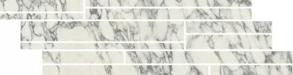 Stones Arabescato White Matte Listello Sfalsato 3D 756706
