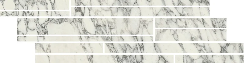 Декоративный элемент Casa Dolce Casa Stones Arabescato White Matte Listello Sfalsato 3D 756706 15x60 матовый