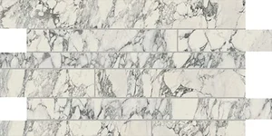 Декоративный элемент Casa Dolce Casa Stones Arabescato White Matte Listello Sfalsato 756695 30x60 матовый