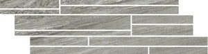 Декоративный элемент Casa Dolce Casa Stones Burl Gray Glossy Listello Sfalsato 3D 756715 15x60 полированный