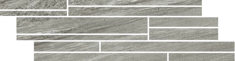Декоративный элемент Casa Dolce Casa Stones Burl Gray Glossy Listello Sfalsato 3D 756715 15x60 полированный