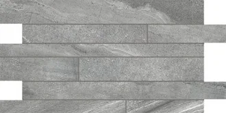 Stones Burl Gray Glossy Listello Sfalsato 742288