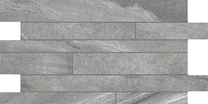 Декоративный элемент Casa Dolce Casa Stones Burl Gray Glossy Listello Sfalsato 742288 30x60 полированный