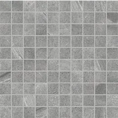 Мозаика Casa Dolce Casa Stones Burl Gray Glossy Mosaico (3X3) 742270 30x30 полированная
