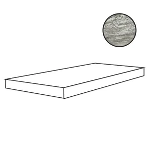 Ступень Casa Dolce Casa Stones Burl Gray Matte Amani Gr.Sx 742327 33x120 матовая