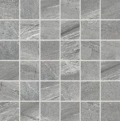 Мозаика Casa Dolce Casa Stones Burl Gray Matte Mosaico (5X5) 742267 30x30 матовая