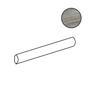 Бордюр Casa Dolce Casa Stones Burl Gray Matte Quarter Round 742343 1,2x30 матовый