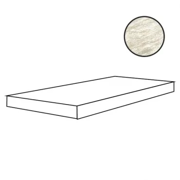 Ступень Casa Dolce Casa Stones Burl White Matte An.Gr.Sx 742326 33x120 матовая