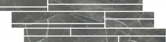 Stones Calacatta Black Glossy Listello Sfalsato 3D 756708