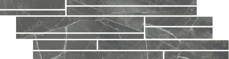 Декоративный элемент Casa Dolce Casa Stones Calacatta Black Smooth Listello Sfalsato 3D 756704 15x60 матовый