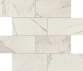 Декоративный элемент Casa Dolce Casa Stones Calacatta Smooth 6mm Muretto (7,5X15) 747843 30x30 матовый