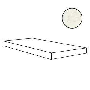 Ступень Casa Dolce Casa Stones Calacatta Smooth An.Gr.Dx 742307 33x120 матовая