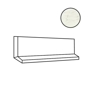 Спецэлемент Casa Dolce Casa Stones Calacatta Smooth Cove Base 742331 15x40 матовый