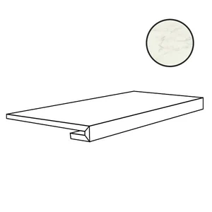 Ступень Casa Dolce Casa Stones Calacatta Smooth Gradino 742315 33x120 матовая