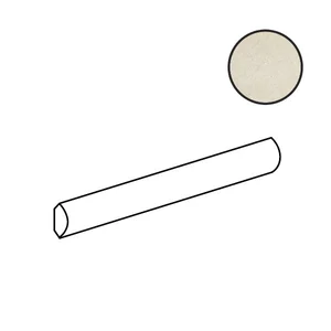 Бордюр Casa Dolce Casa Stones Marfil Glossy Quarter Round 756770 1,2x30 полированный