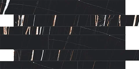 Декоративный элемент Casa Dolce Casa Stones Sahara Noir Gloss Listello Sfalsato 752803 30x60 матовый