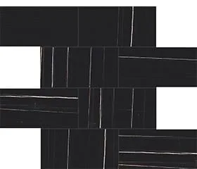 Stones Sahara Noir Glossy 6mm Muretto (7,5X15) 752809