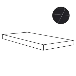 Ступень Casa Dolce Casa Stones Sahara Noir Matte An.Gr.Dx 756760 33x120 матовая
