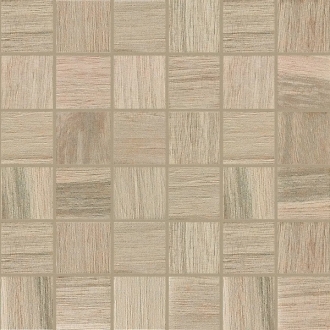 Wooden Tile Almond Mosaico Nat 5x5 741930