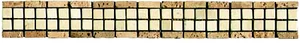 Бордюр Gaya Fores Cen. Quartz Beige 5,5x45 структурированный