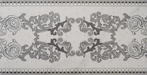 Бордюр Mapisa Cenefa Carrara Grey 29x59 полированный