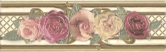 Cenefa Yellowrose Crema Marfil