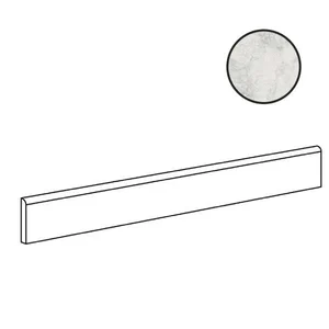 Бордюр Century Contact Battiscopa Stone White Naturale 129261 5,4x60 матовый