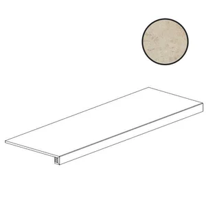 Ступень Century Contact Elegance Gradone Costa Retta Molato 129288 33x120 полированная