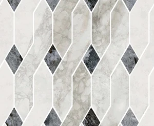 Мозаика Century Contact Mosaico Su Rete White 130170 31x34 матовая