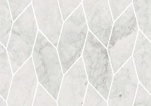 Мозаика Century Contact Stone White Fashion Mosaico Su Rete Molato 130174 22x31 матовая