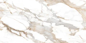 Керамогранит Ceradim Calacatta Fairy Gold Beige Polished 60x120 полированный