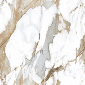 Керамогранит Ceradim Calacatta Fairy Gold Beige Polished 60x60 полированный