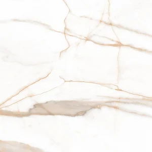 Керамогранит Ceradim Calacatta Goddes Gold White Polished 60x60 полированный