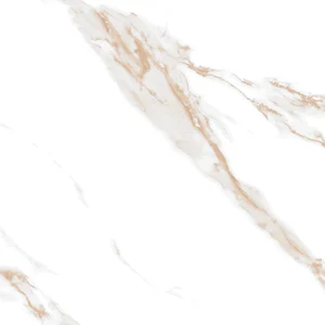Керамогранит Ceradim Calacatta Sharp Gold White Polished 80x80 полированный