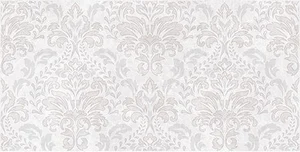 Ceramica Classic Afina Керамическая плитка настенная серый узор 08-00-06-426 20x40 глянцевая