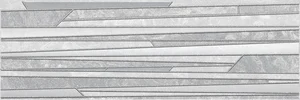 Декоративный элемент Ceramica Classic Alcor Tresor Серый 17-03-06-1187-0 20x60 глянцевый