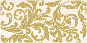 Декоративный элемент Ceramica Classic Ampir Декор Бежевый 25x50 глянцевый
