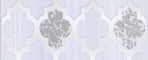 Бордюр Ceramica Classic Buhara Бордюр Серый 10x25 глянцевый