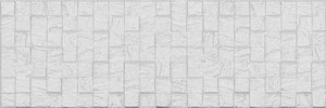 Плитка Ceramica Classic Eridan Белый Мозаика 17-30-01-1172 20x60 глянцевая
