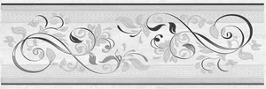 Ceramica Classic Мармара Ажур Декор Серый 17-03-06-659 20x60 глянцевый