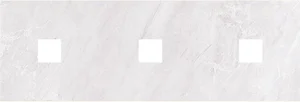 Ceramica Classic Мармара Декор С 3-Мя Вырезами 5,6х5,6 20x60 глянцевый
