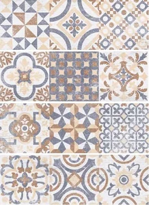 Плитка Ceramica Classic Pub Белый Узор 17-00-01-1196 20x60 глянцевая