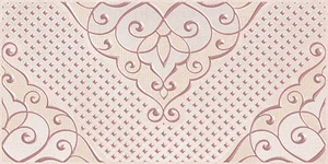 Декоративный элемент Ceramica Classic Versus Chic Розовый 08-03-41-1335 20x40 глянцевый