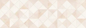 Декоративный элемент Ceramika Color Luxor Cream Geo 25x75 глянцевый
