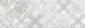 Декоративный элемент Ceramika Color Luxor Grey Patchwork A 25x75 глянцевый