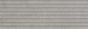 Плитка Ceramika Color Luxor Grey Relief 25x75 глянцевая