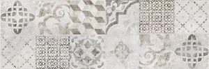 Плитка Ceramika Color Paris Patchwork Decor 25x75 матовая