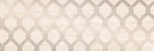 Декоративный элемент Ceramika Color Salomea Cream Geo 25x75 глянцевый