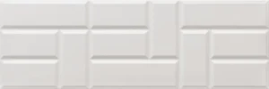 Плитка Ceramika Color Struktury 3D Art Grey 25x75 глянцевая